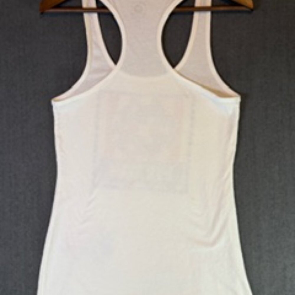 VIXXON/DIXXON White Lips racerback tank top from DIXXON Flannel Co. Size Large - Picture 3 of 3